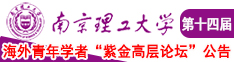 不要任何播放器的操逼网南京理工大学第十四届海外青年学者紫金论坛诚邀海内外英才！